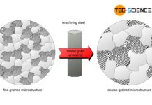 Coarse grain annealing of a free cutting steel