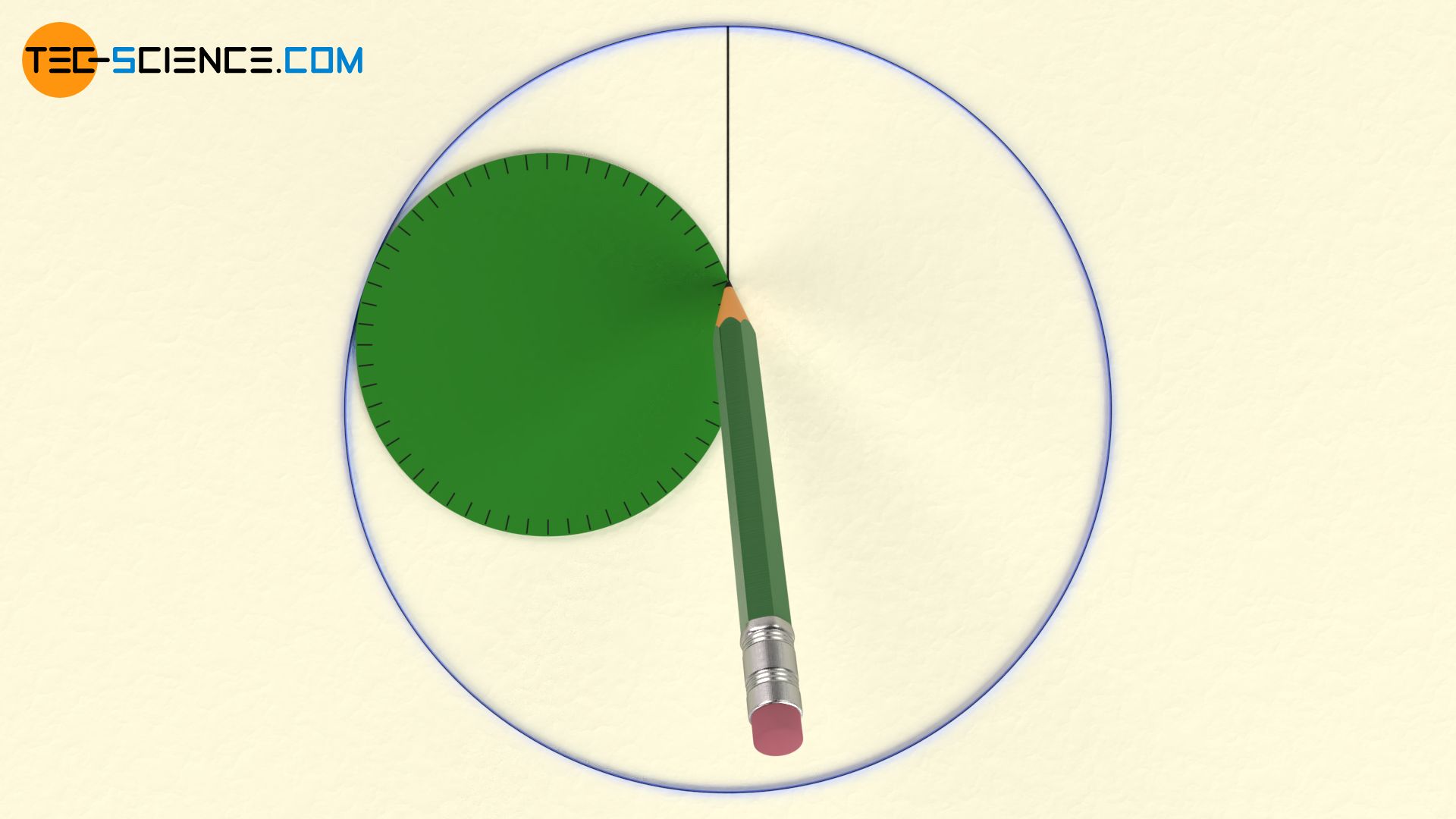 Straight line as a special case of a hypocycloid