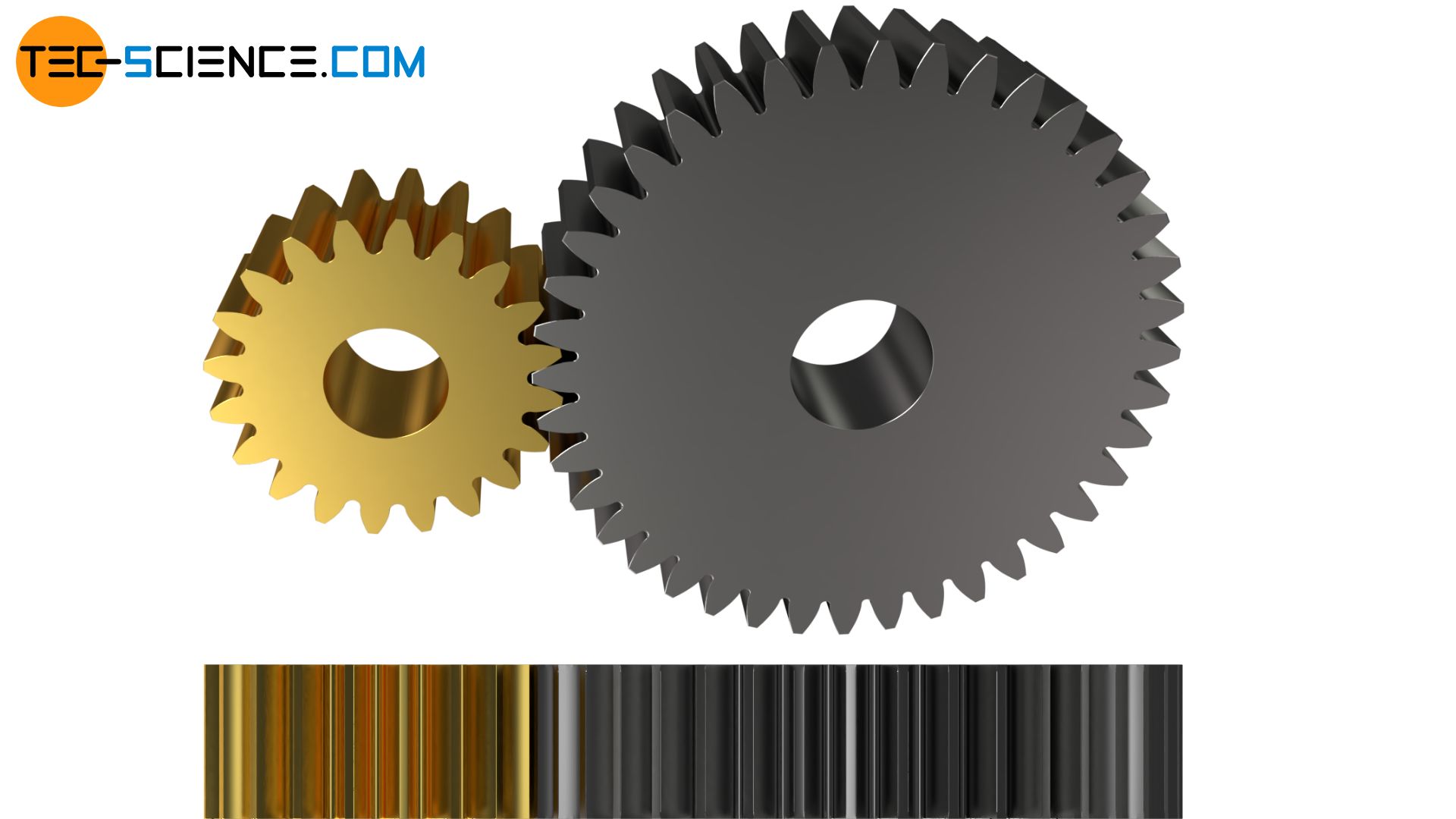 Spur gears (straight-cut gears) - tec-science