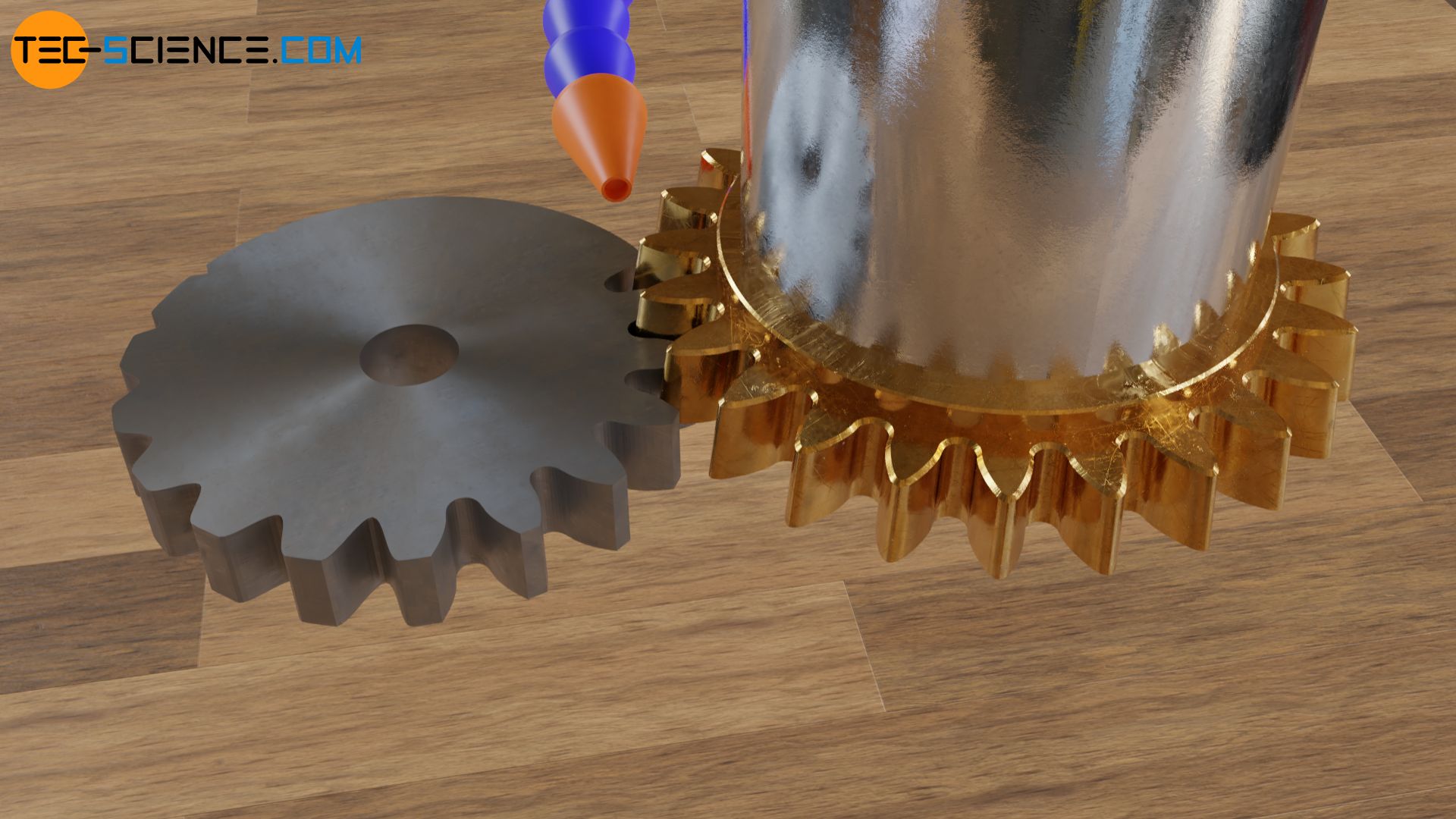 Shaping of a gear