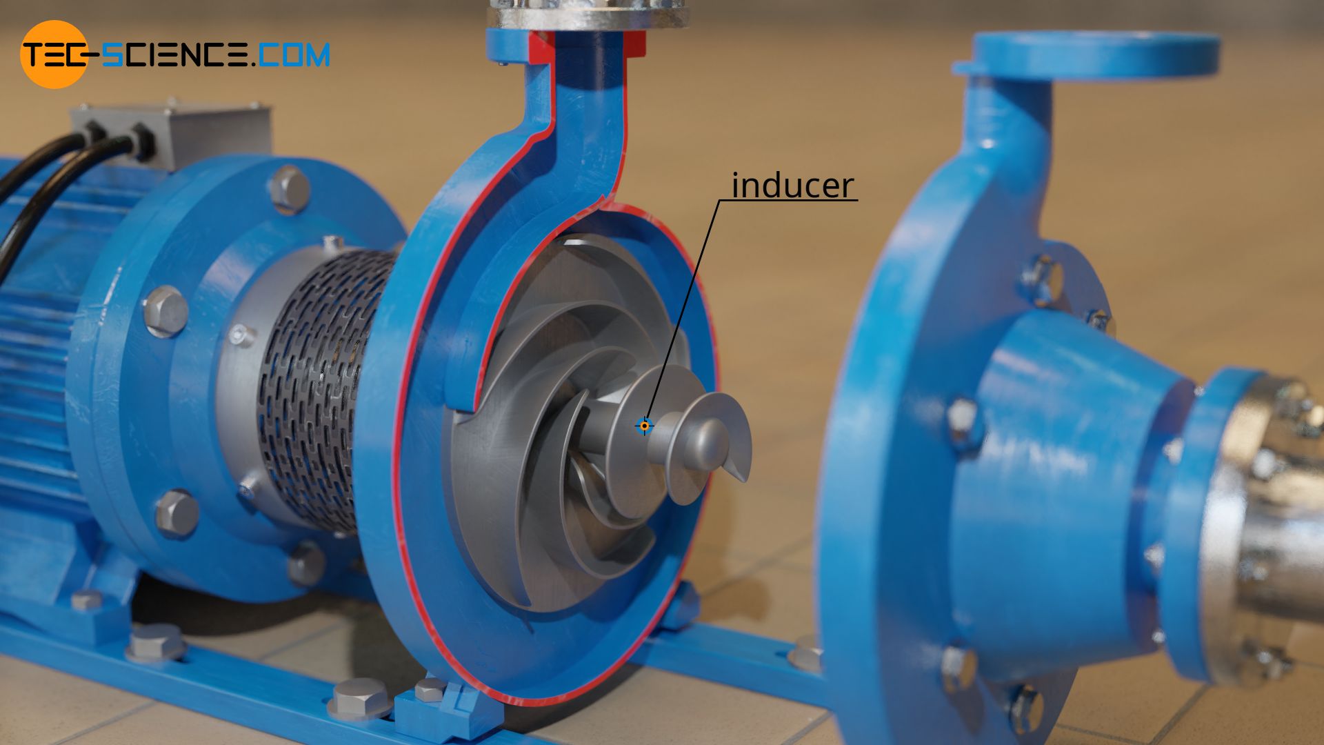 Inducer of a centrifugal pump