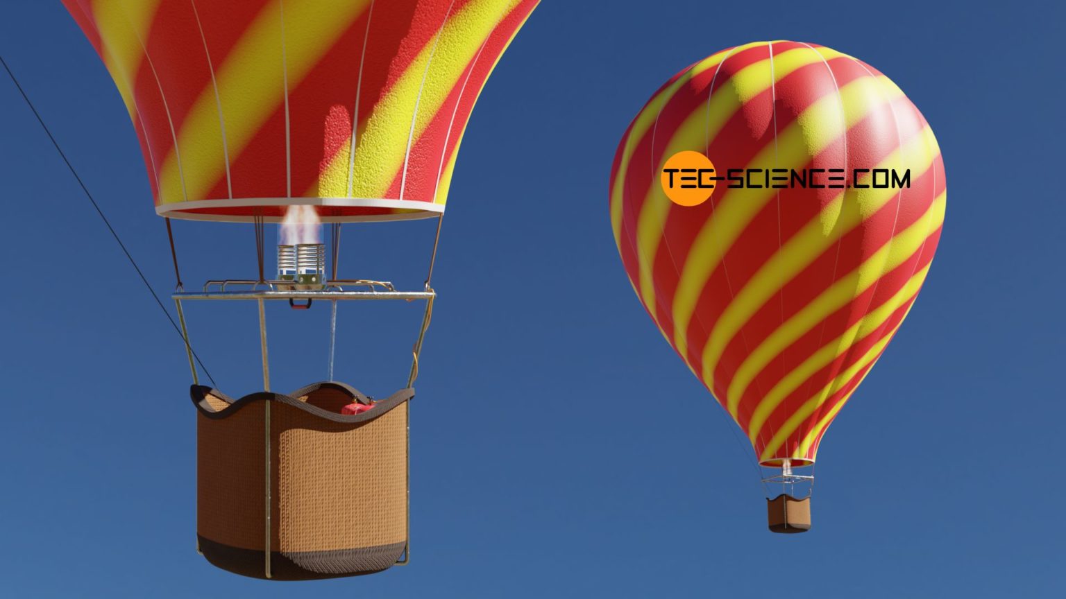 How does a hot air balloon work Buoyancy in gases tecscience