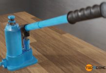 Hydraulic bottle jack