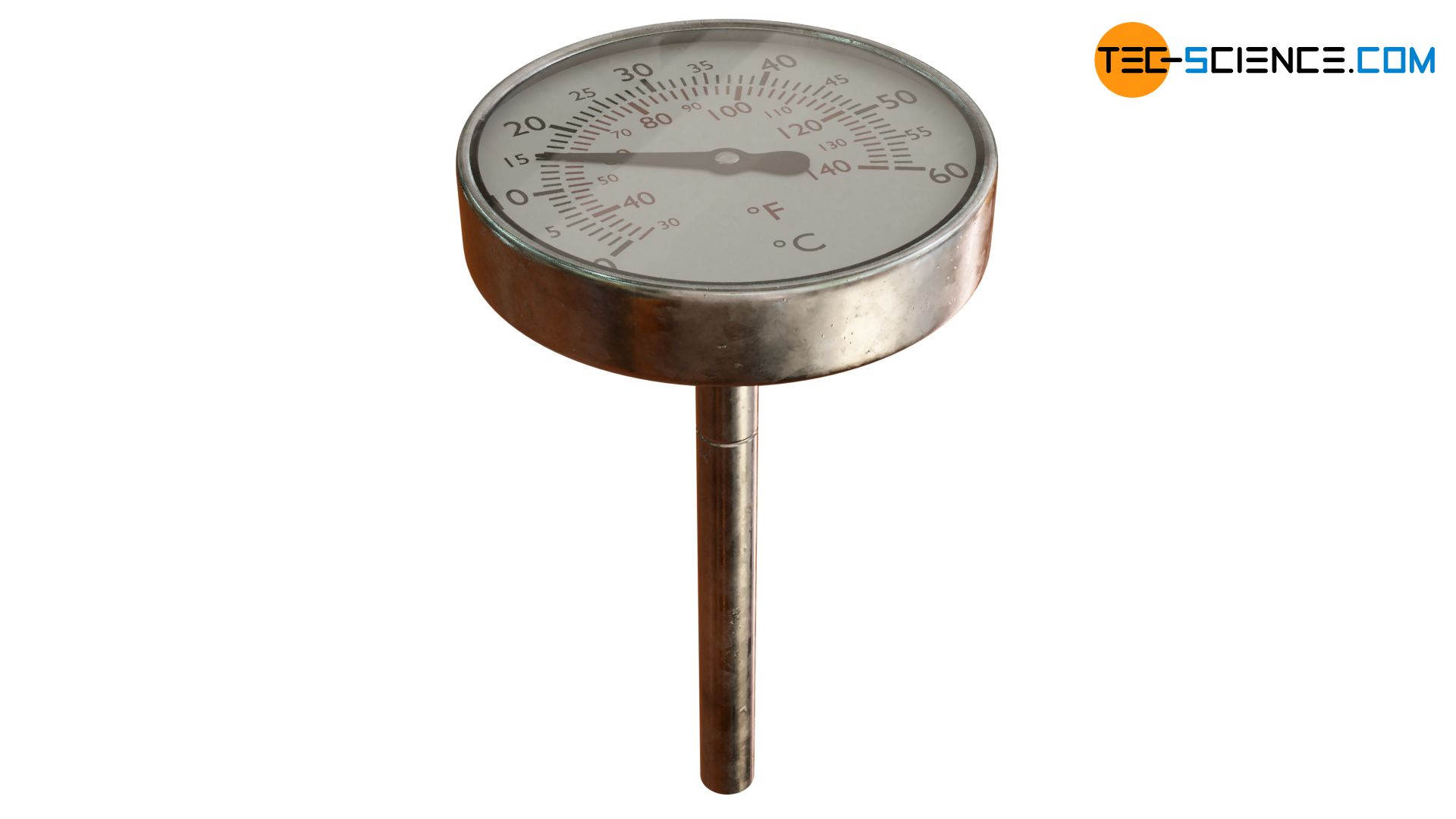 Bimetal thermometer (helical type)