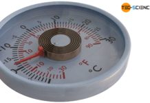 Bimetal thermometer (spiral type)