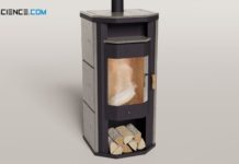 Heat capacity of a stove made of different materials